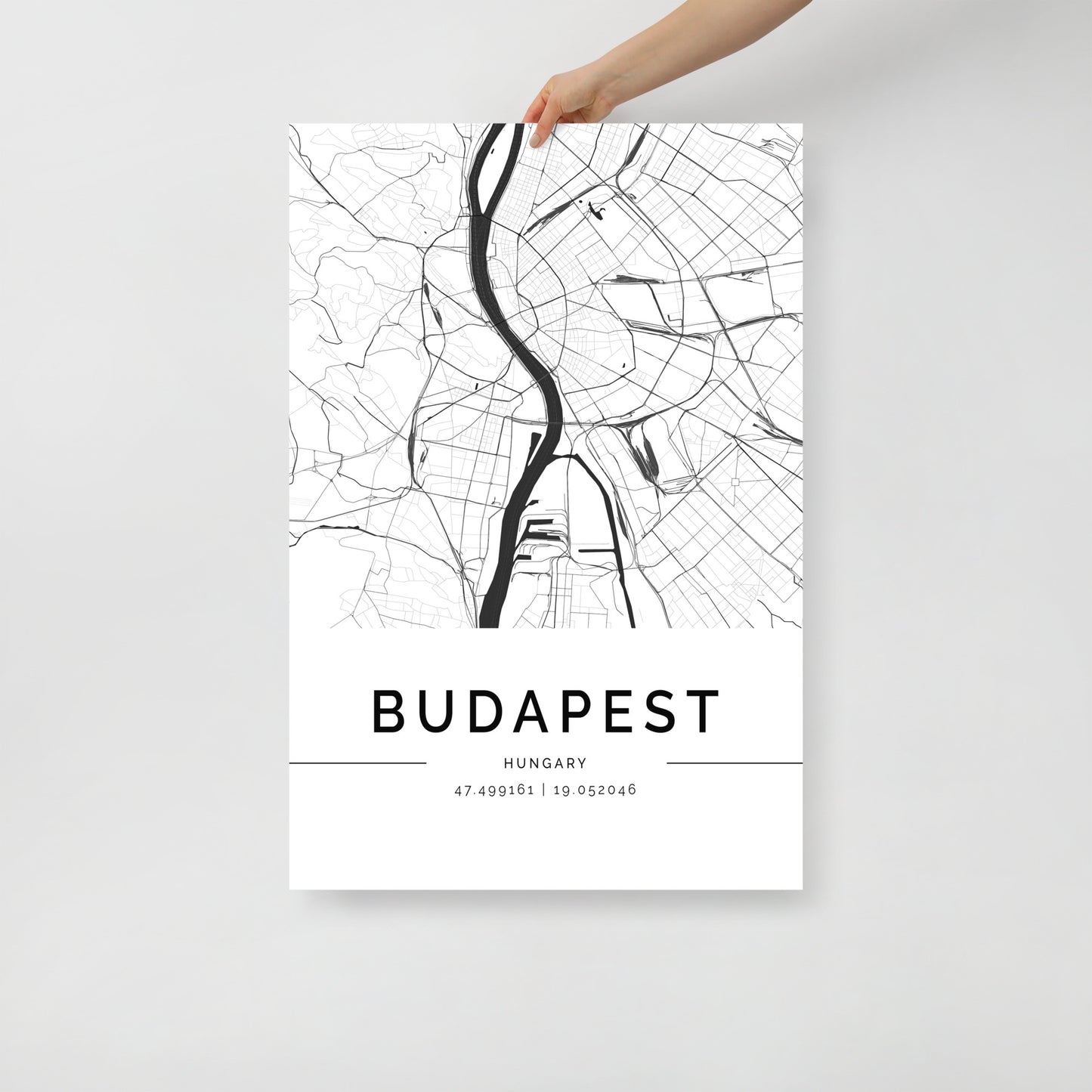 Budapest Map