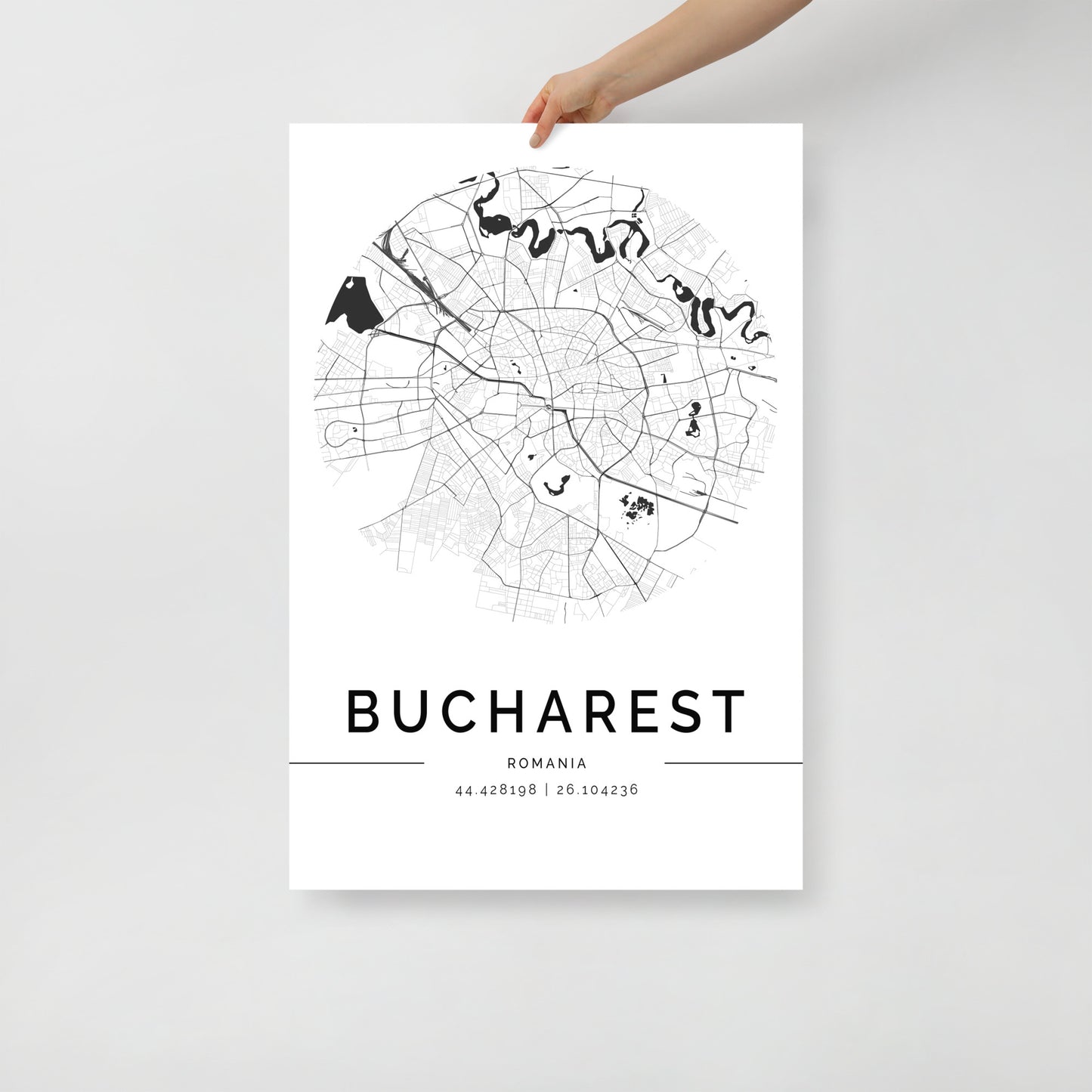 Bucharest Map