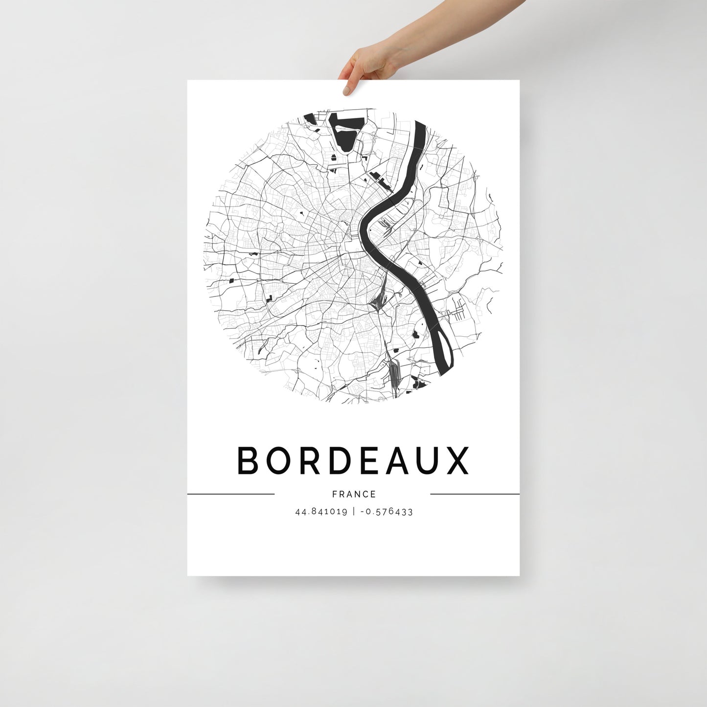 Bordeaux Map