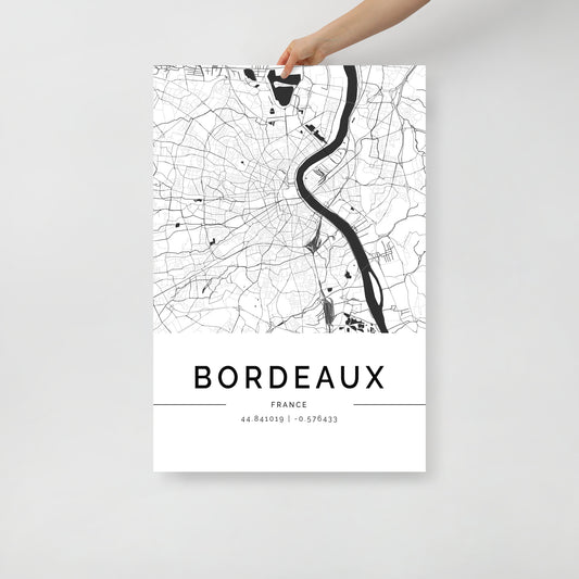 Bordeaux Map