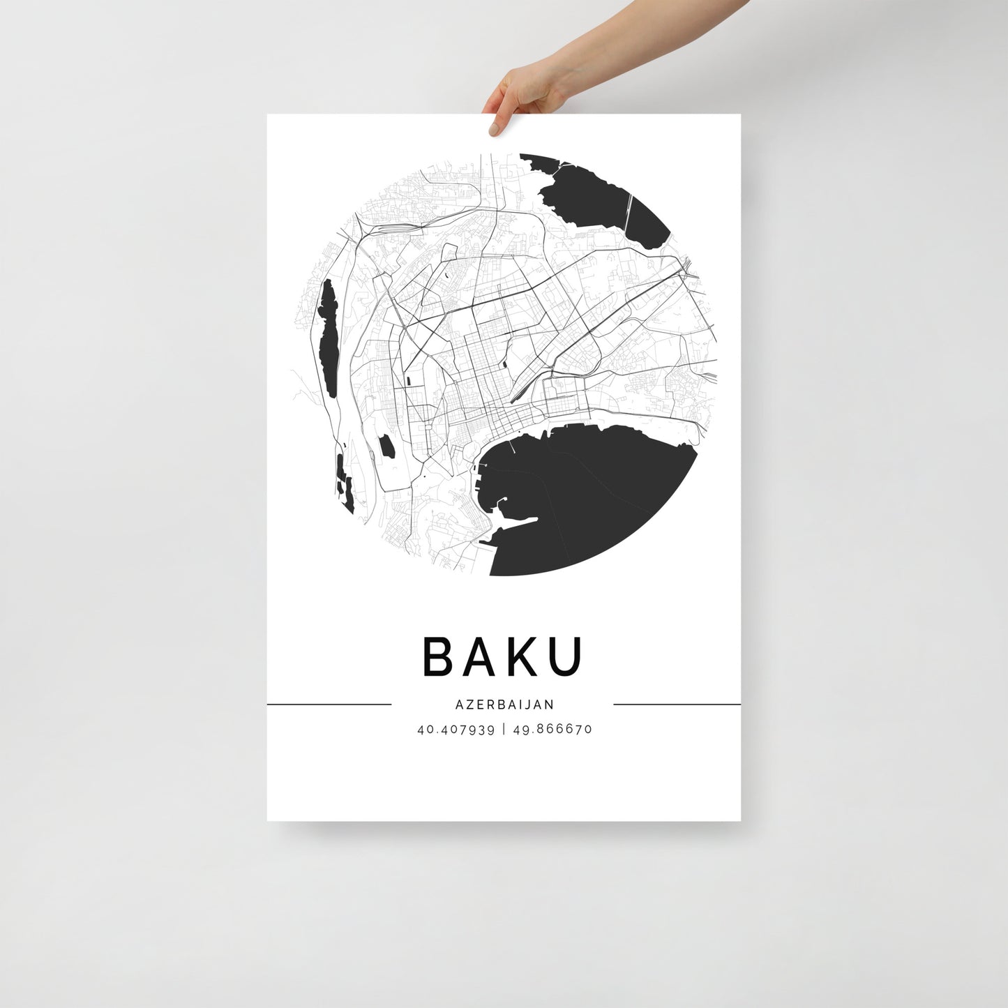 Baku Map