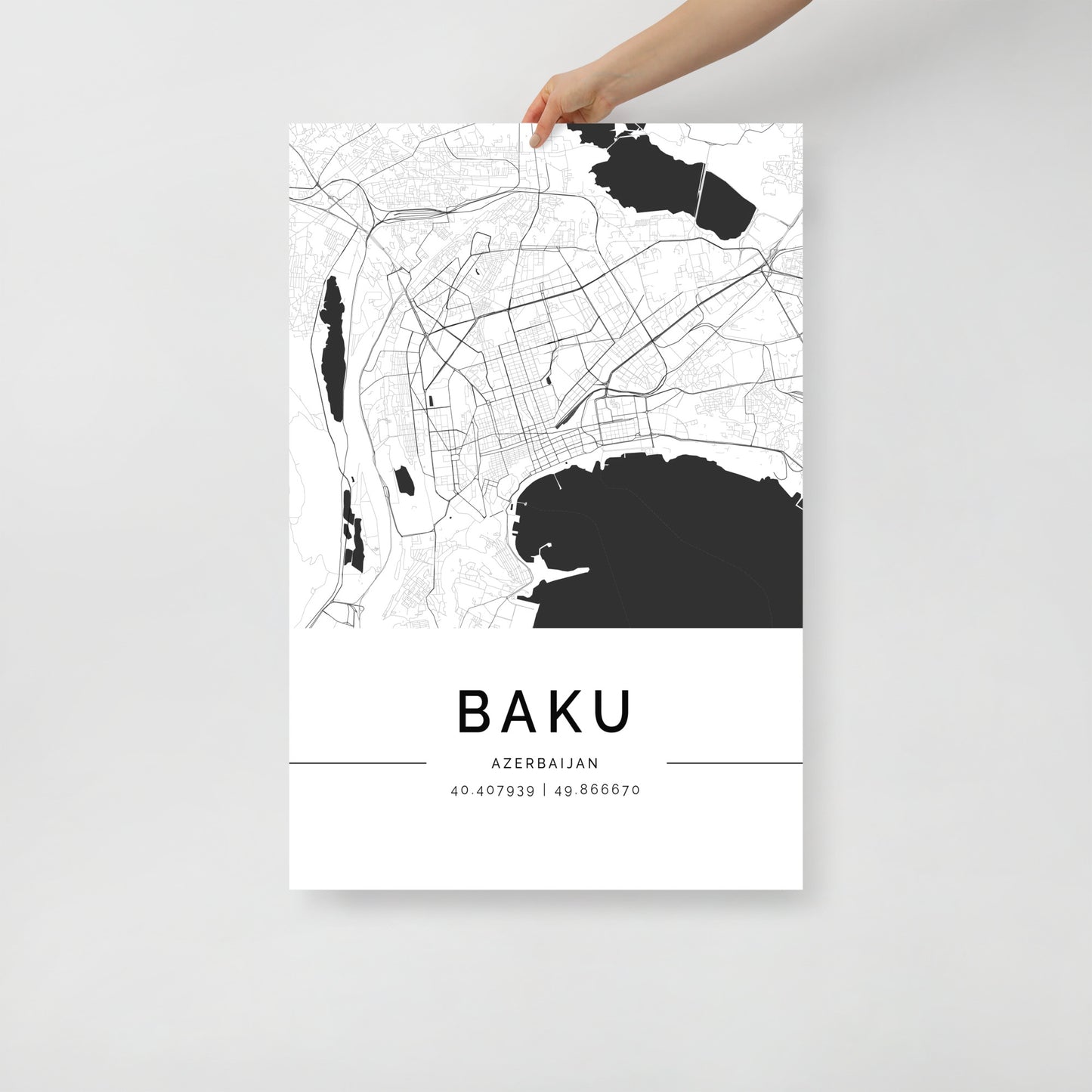 Baku Map