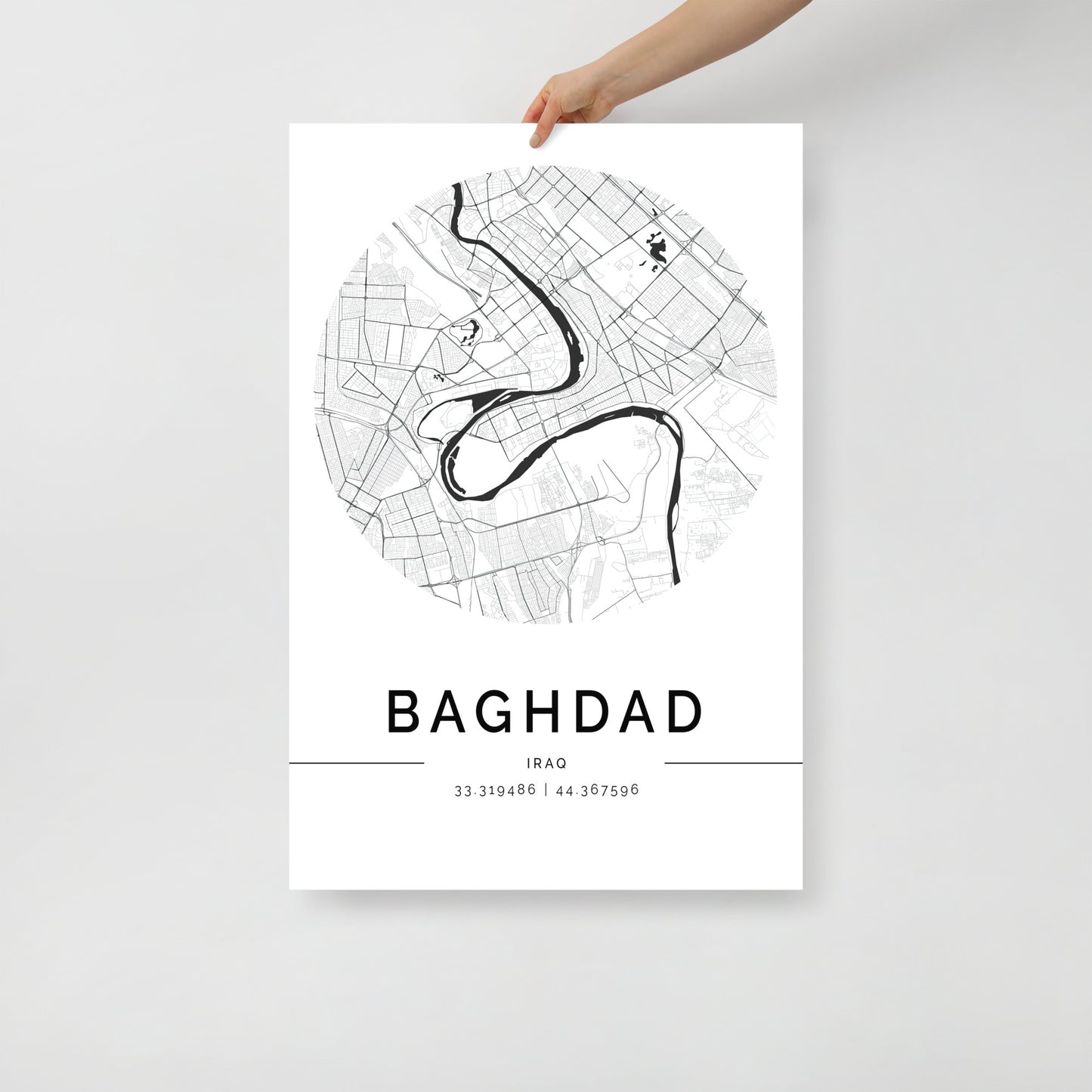 Baghdad Map