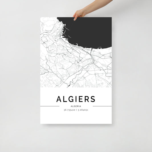 Algiers Map