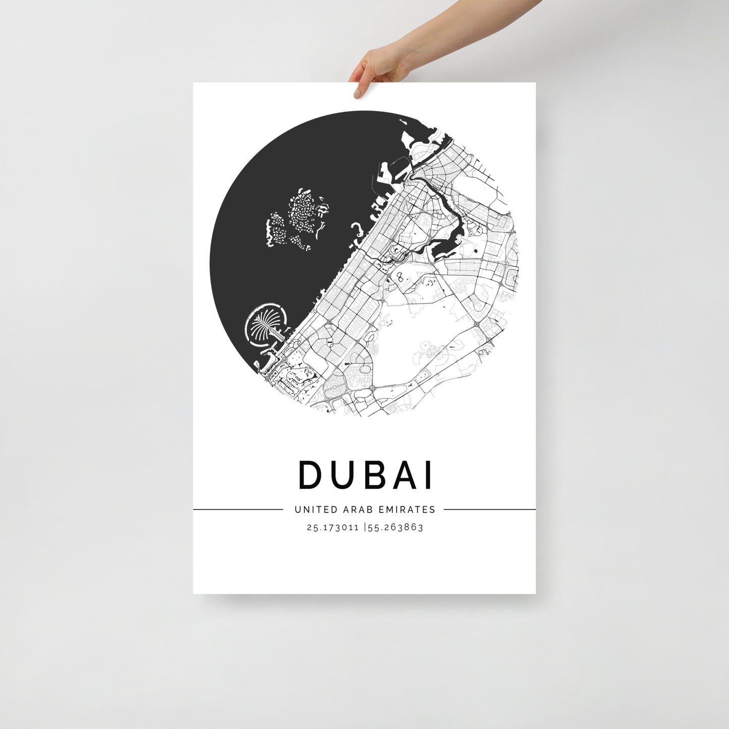 Dubai Map