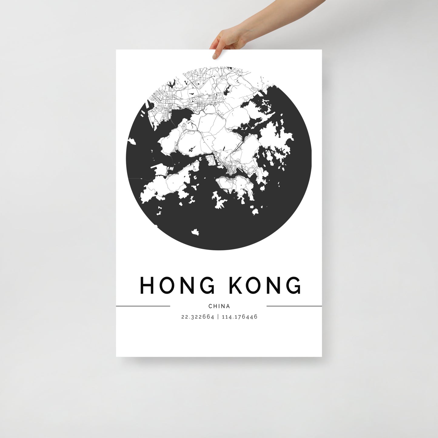 Hong Kong Map