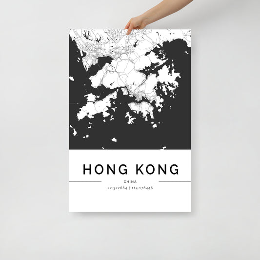 Hong Kong Map