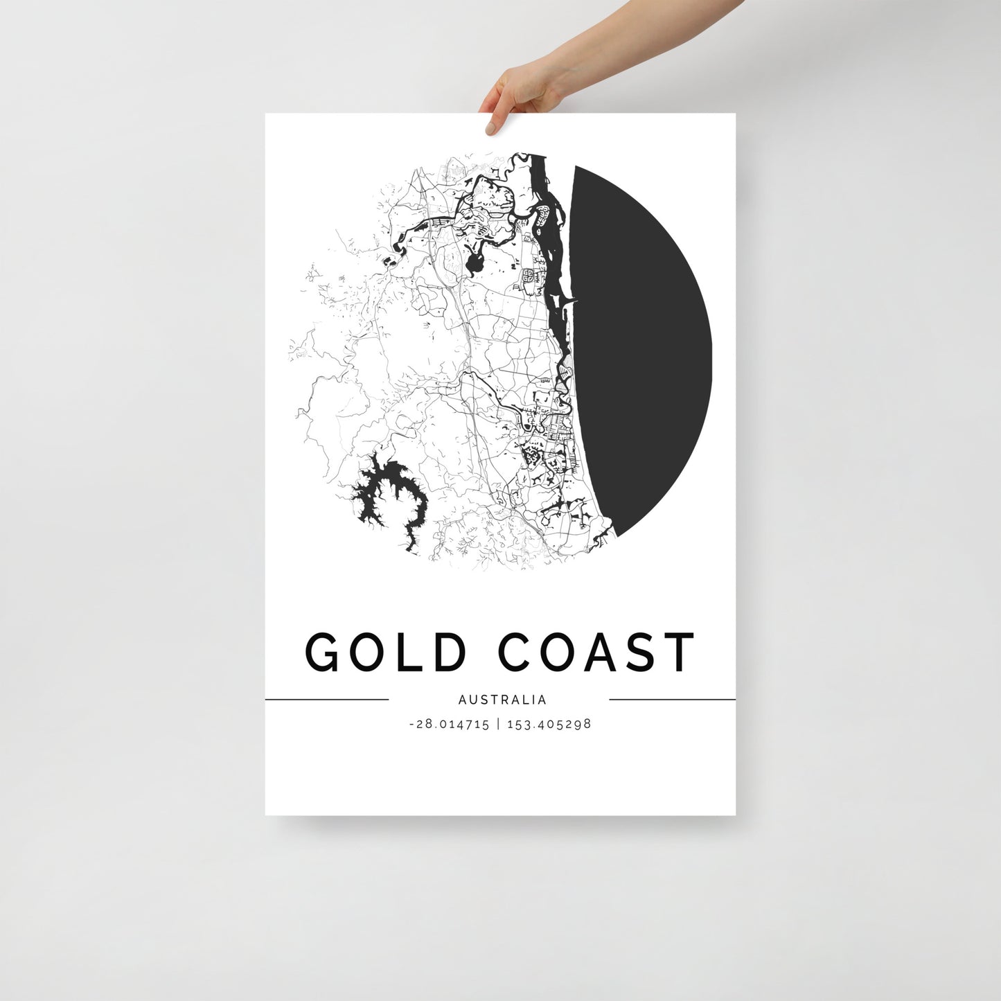 Gold Coast Map