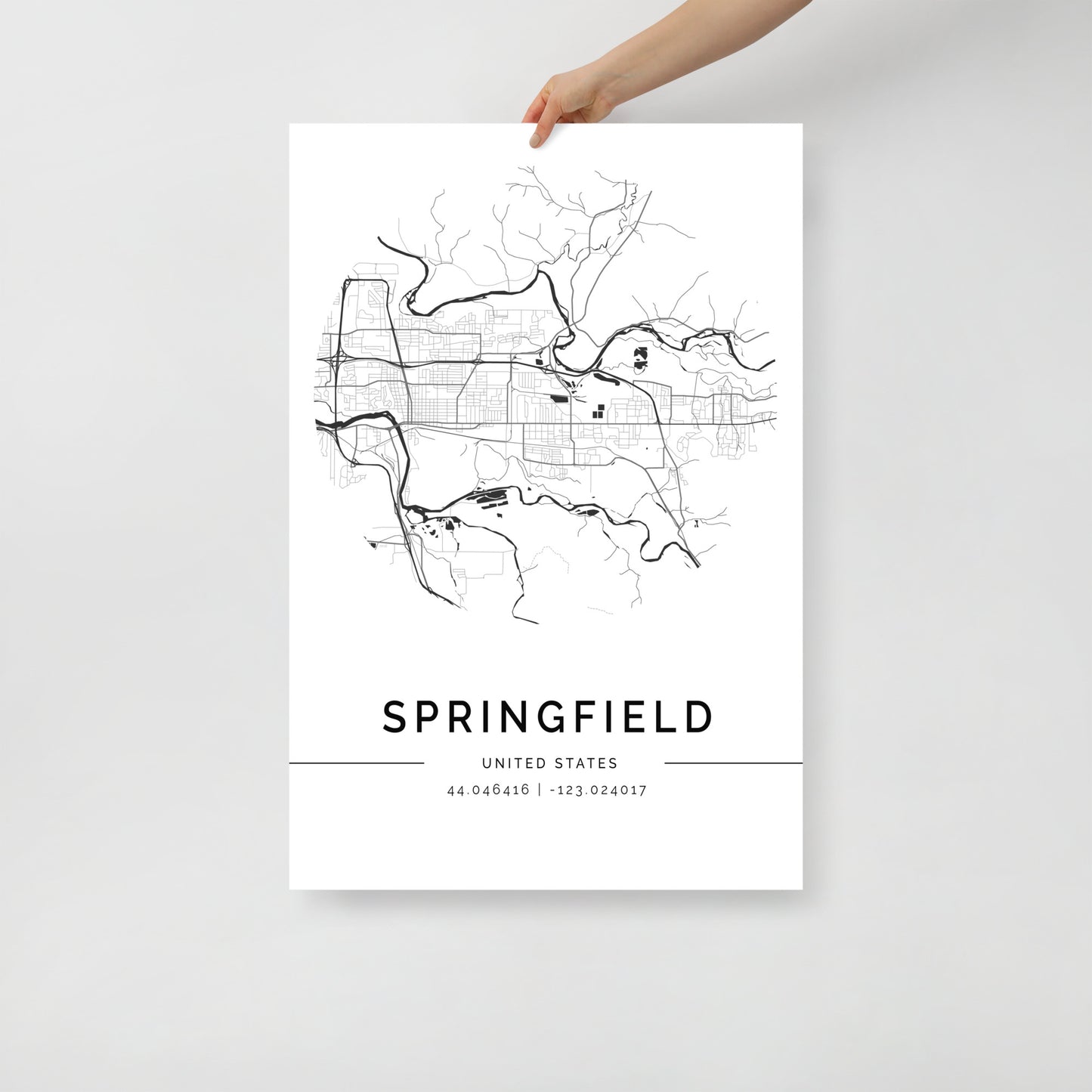 Springfield Map