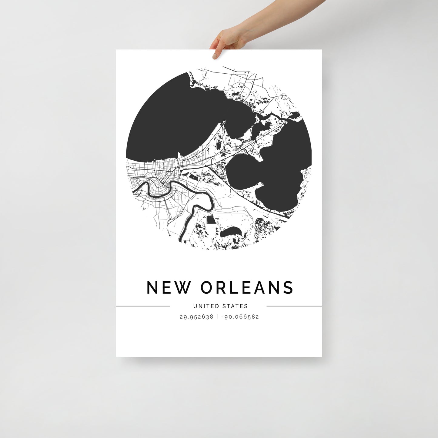 New Orleans Map