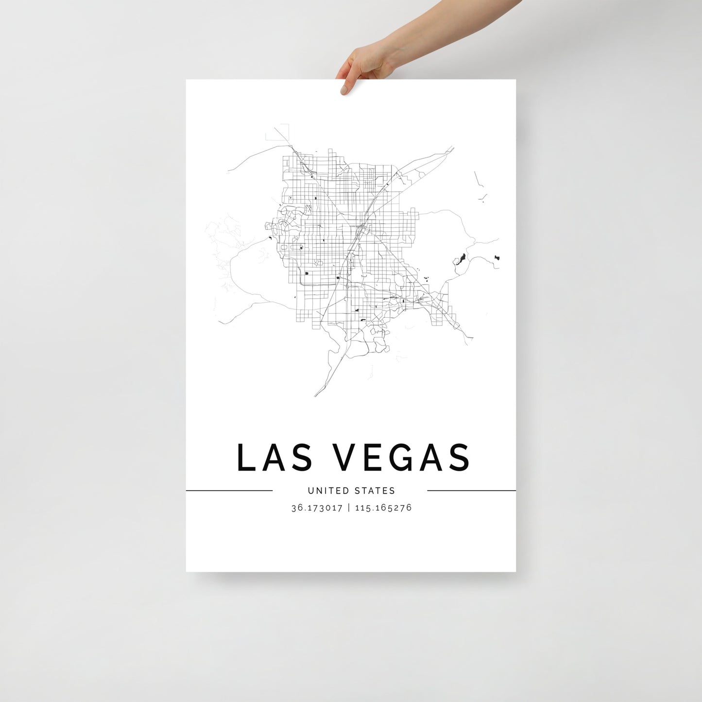 Las Vegas Map