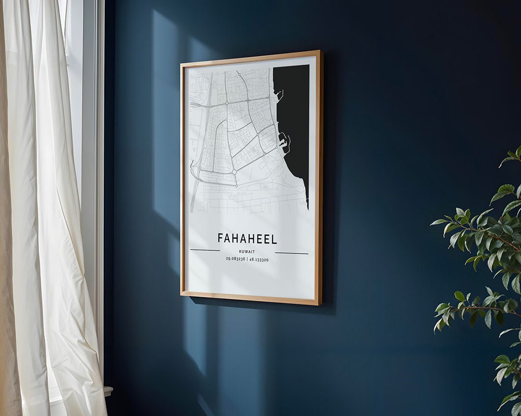 Fahaheel City Map