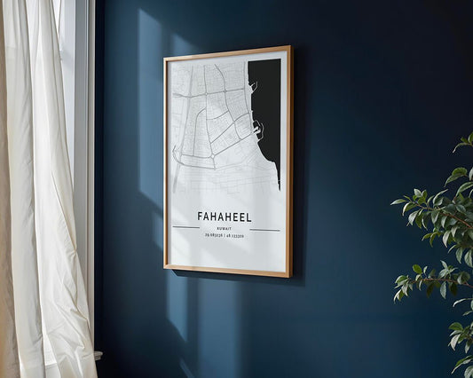 Fahaheel City Map