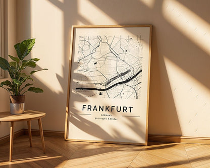 Frankfurt City Map