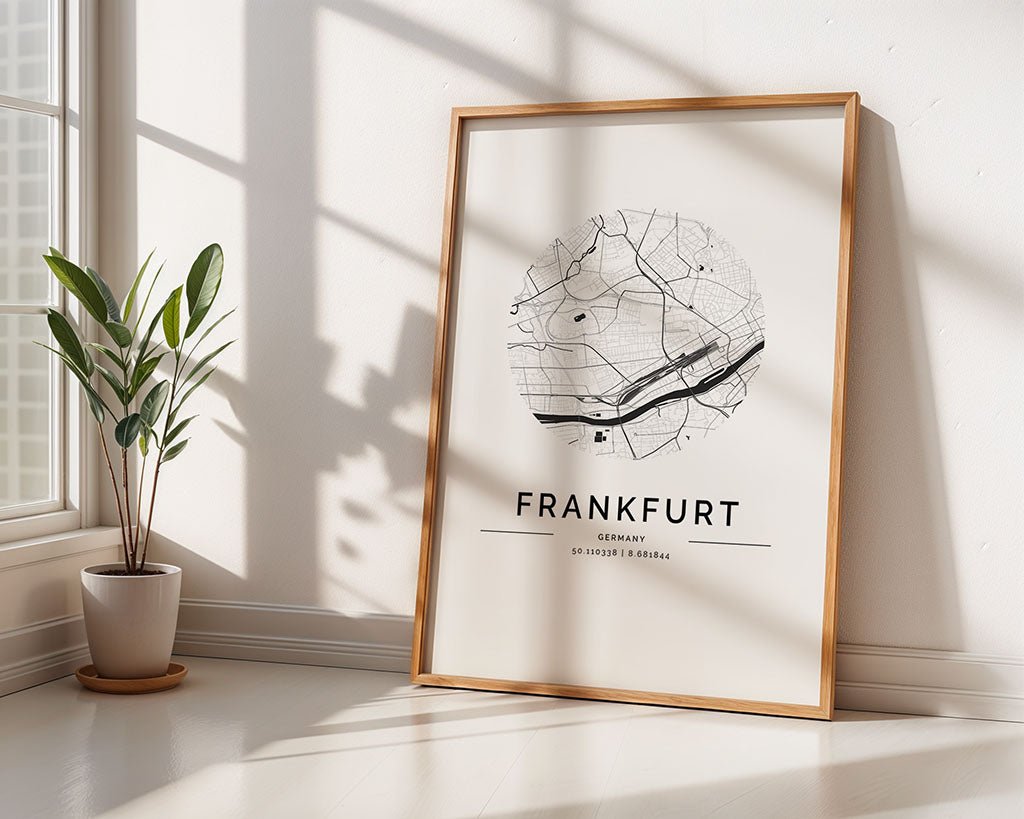 Frankfurt City Map