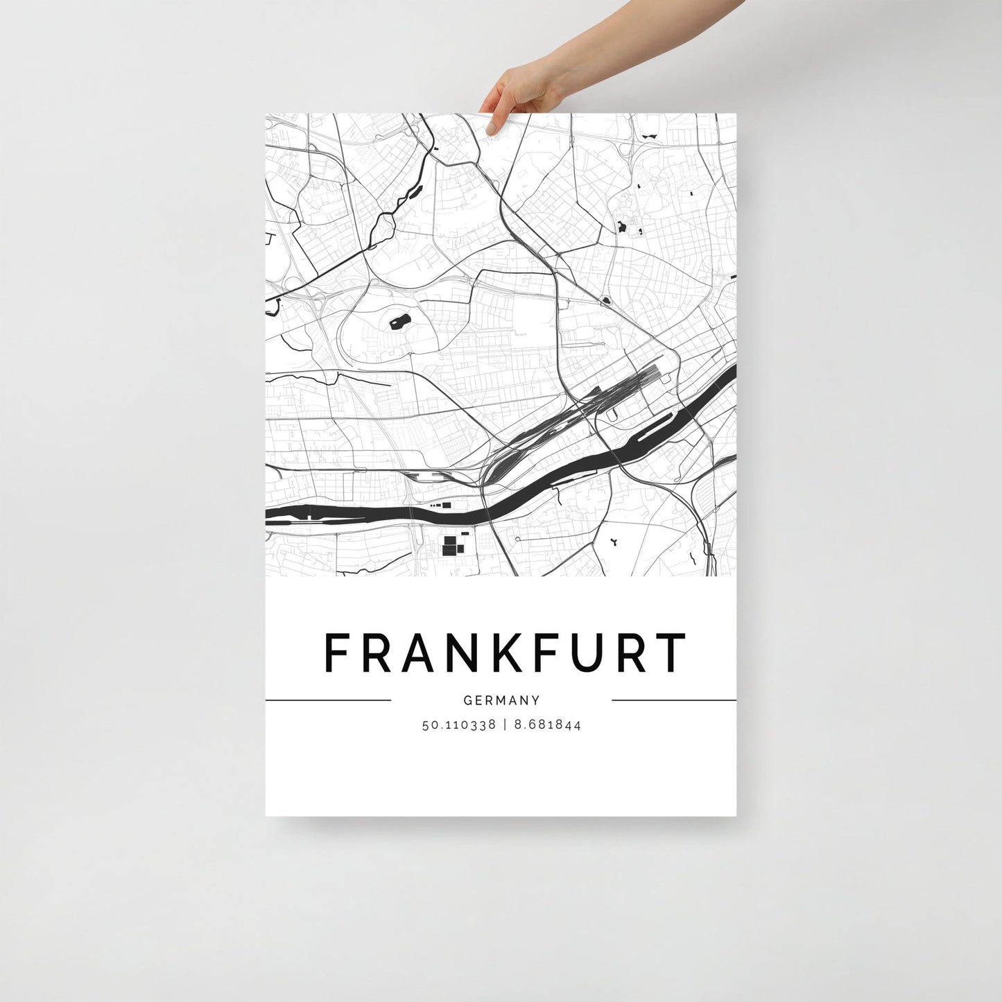 Frankfurt City Map