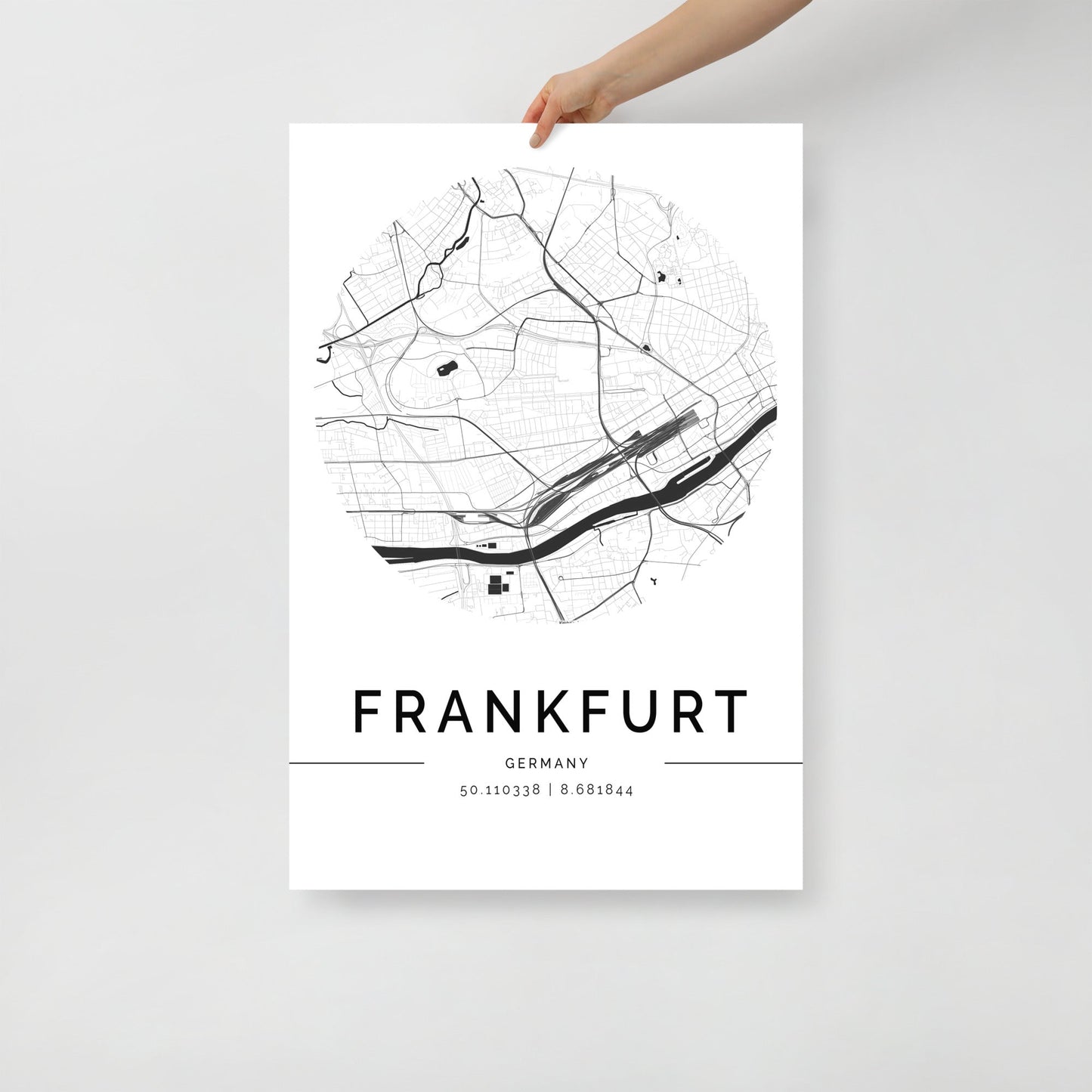 Frankfurt City Map