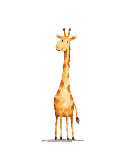 Giraffe Tall and Gentle
