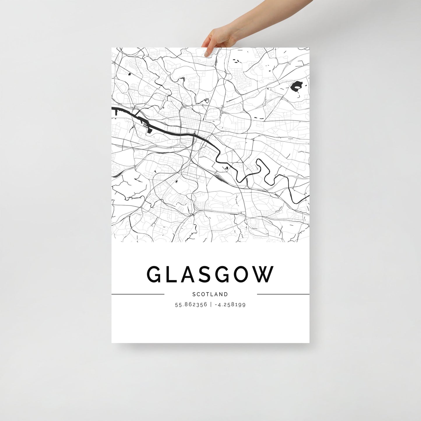 Glasgow City Map