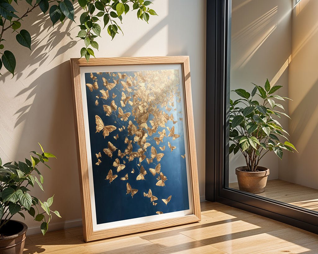 Golden Butterflies