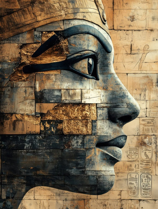 Golden Pharaoh Wall Art