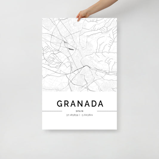 Granada City Map