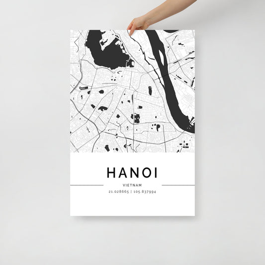 Hanoi City Map