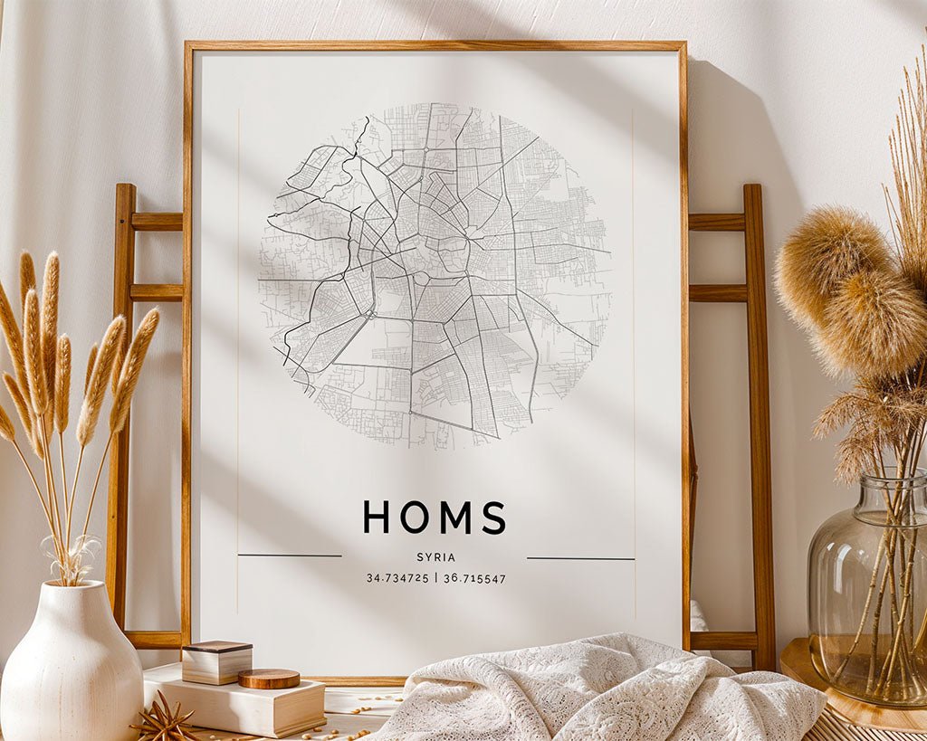 Homs City‎ Map