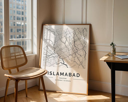 Islamabad City Map