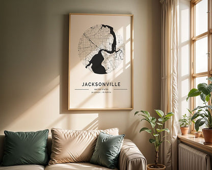 Jacksonville City Map