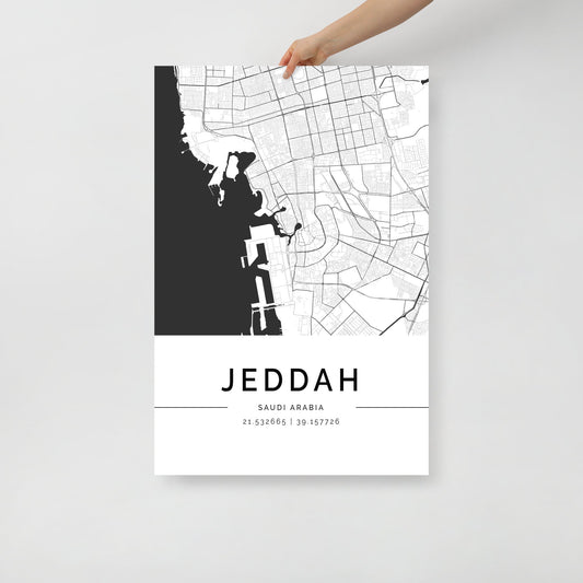 Jeddah City Map