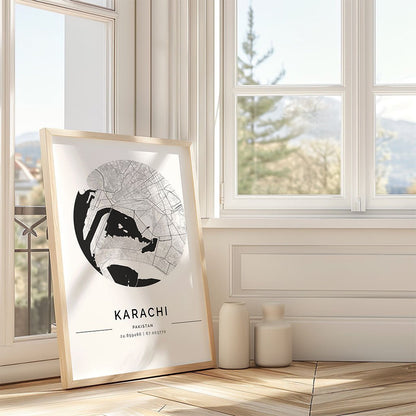 Karachi City Map