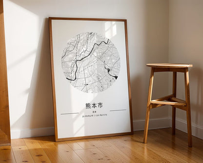 Kumamoto City Map