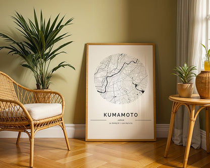 Kumamoto City Map