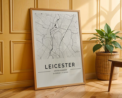 Leicester City Map