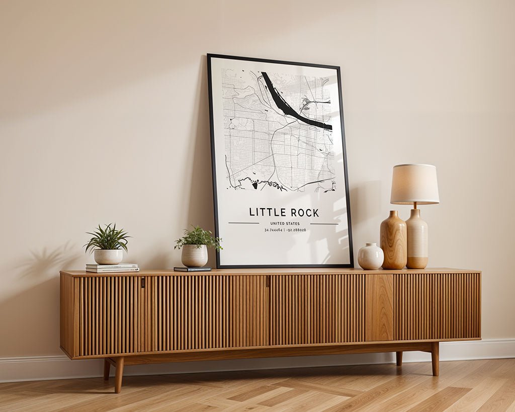 Little Rock City Map