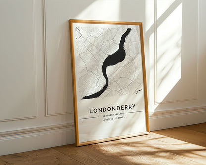 Londonderry City Map