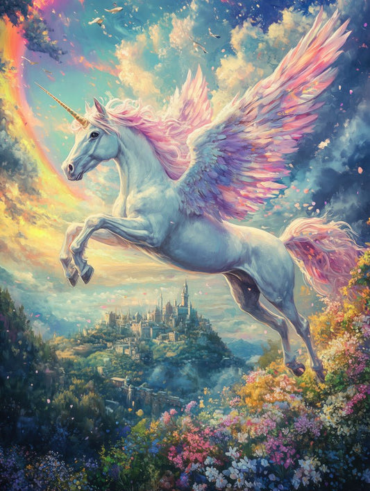 Majestic Unicorn Wall Art