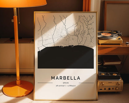 Marbella City Map