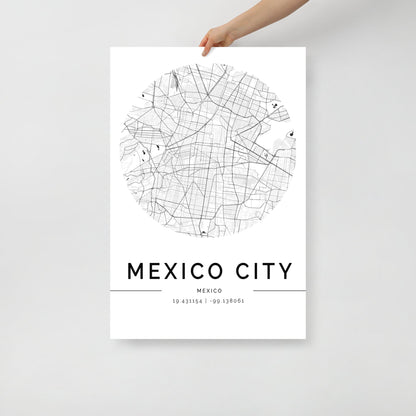 Mexico City Map