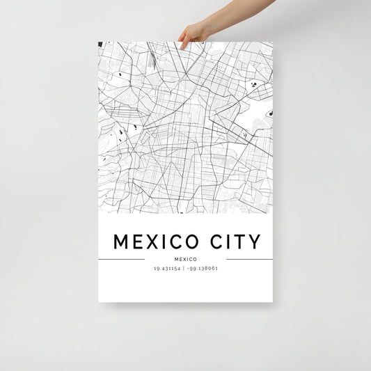 Mexico City Map