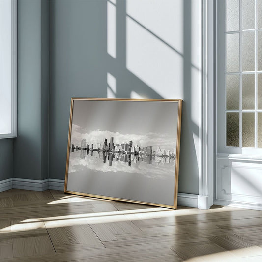 Miami Skyline Reflection