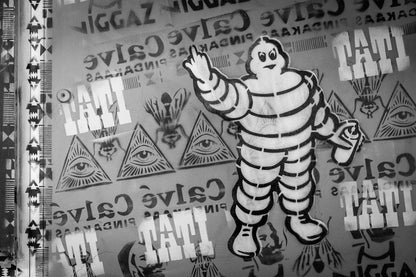 Michelin Man Graffiti