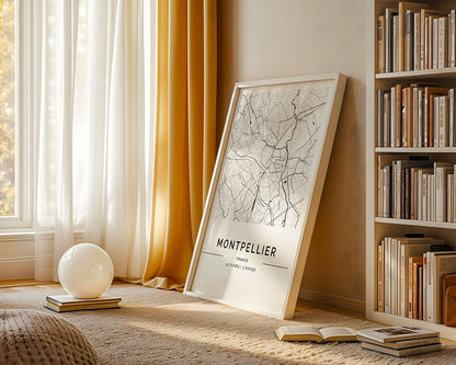Montpellier City Map