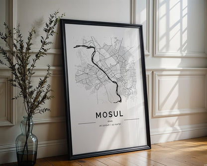 Mosul City Map