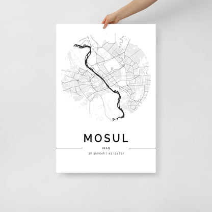 Mosul City Map