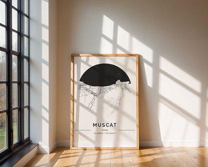 Muscat City Map