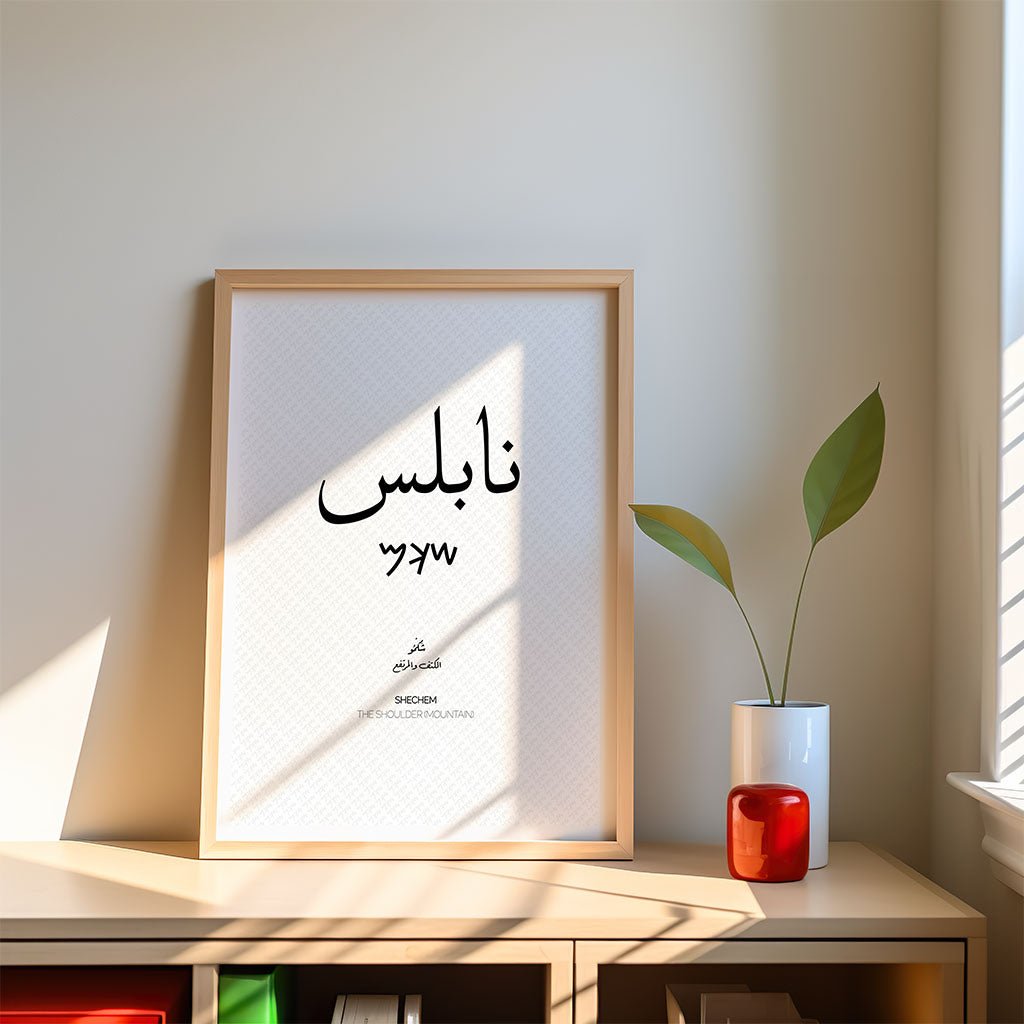 Nablus Palestine City