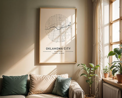 Oklahoma City Map