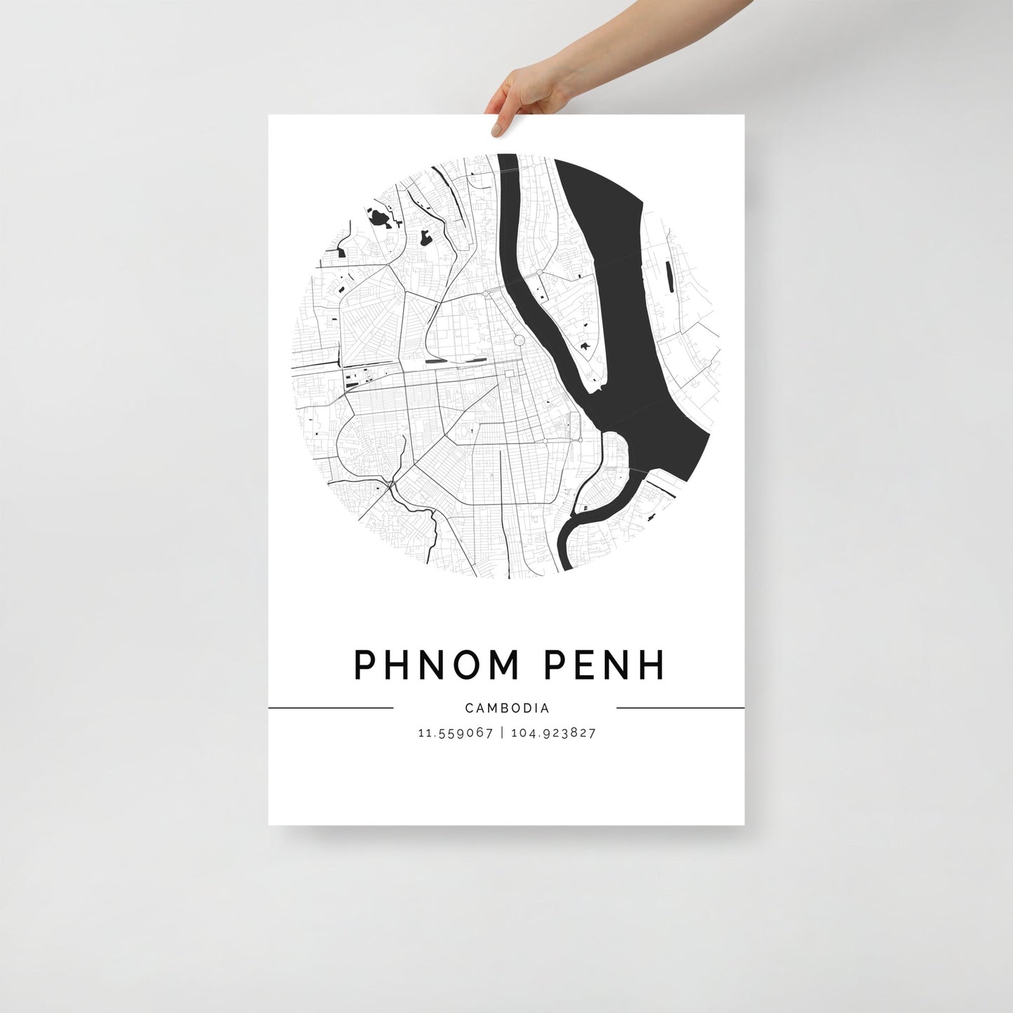 Phnom Penh City Map